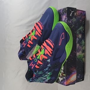 Puma MB01 Galaxy Melo Ball Mens Sz 10.5 Shoes 376677 07 Basketball Sneakers New